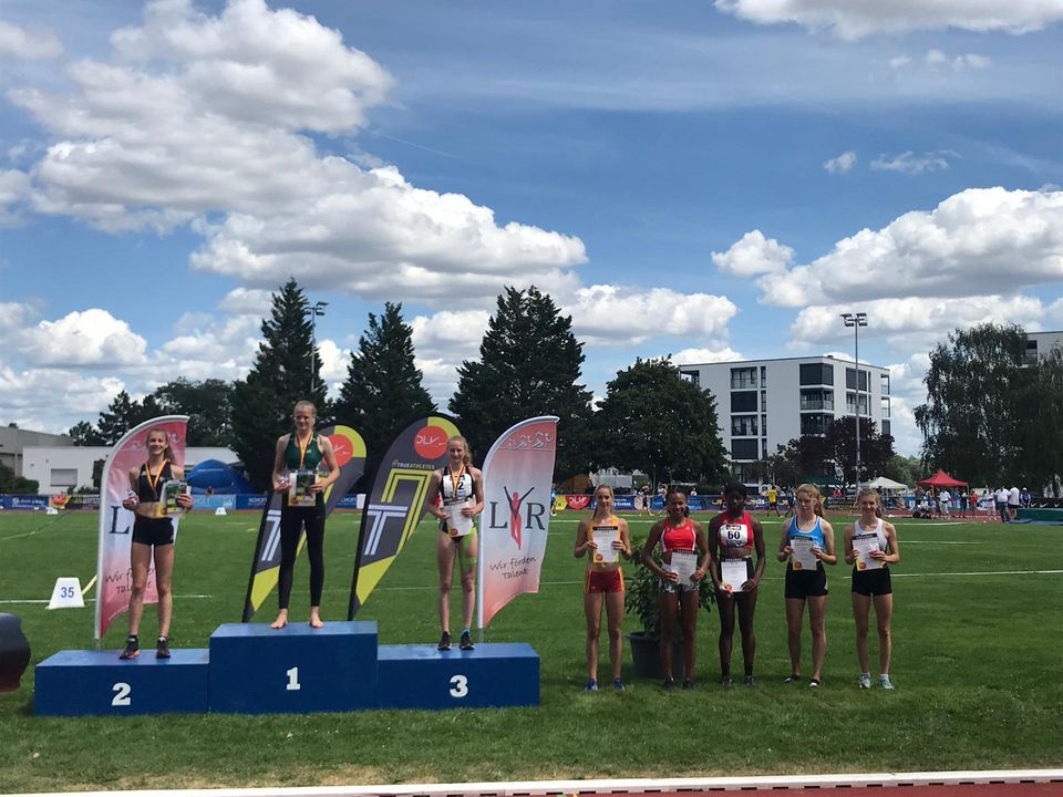 Mehrkampf-DM U16 Mainz: 2 x Gold, 1 x Silber und 2 x Bronze 