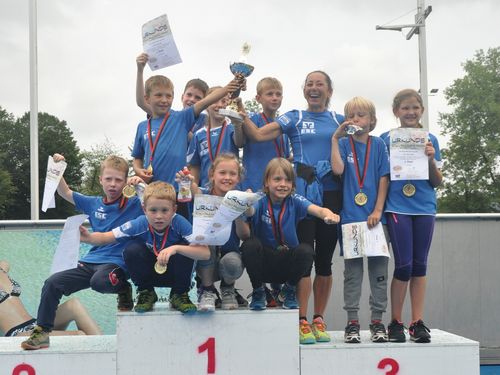 Der TSV Geislingen gewinnt den 4. WLV Pokal Kinderleichtathletik