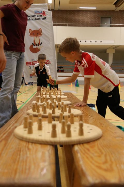 Leichtathletik-Highlight vor den Pfingstferien an den Grundschulen Geislingen und Heimsheim