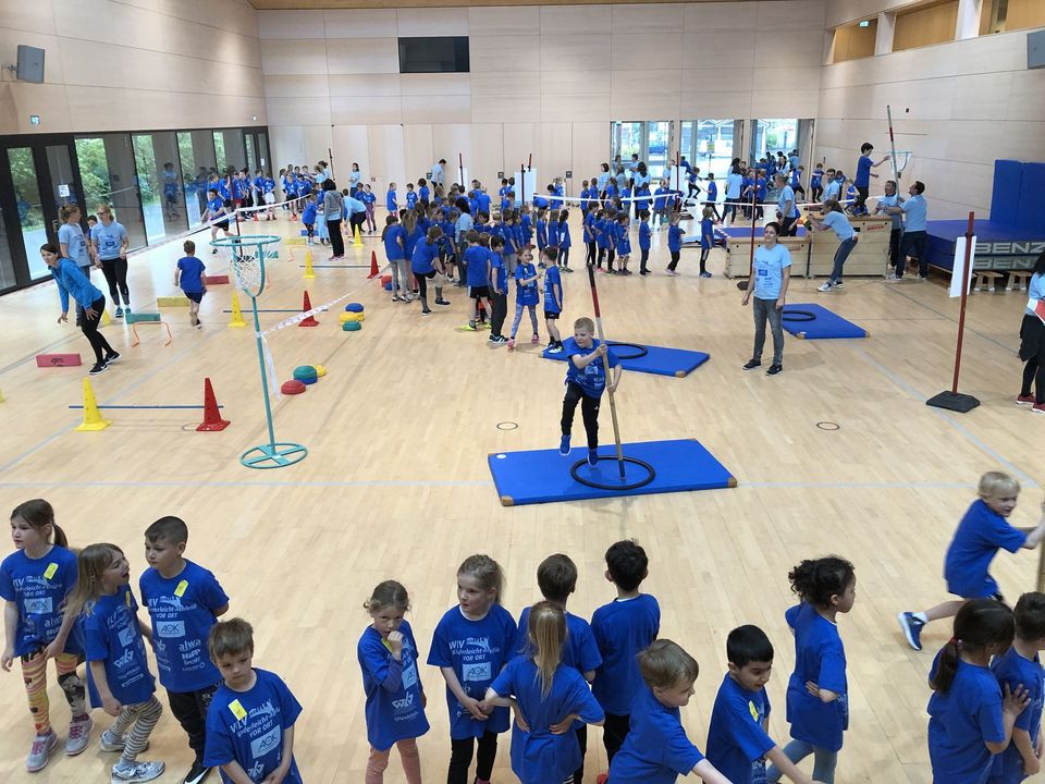 Indoor und Outdoor – WLV Kinderleicht-Athletik VOR ORT sorgt überall für Spaß