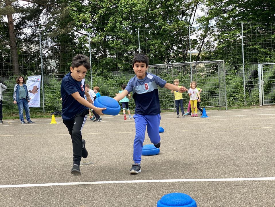 Die Grundschule Erligheim-Hofen trifft Kinderleichtathletik