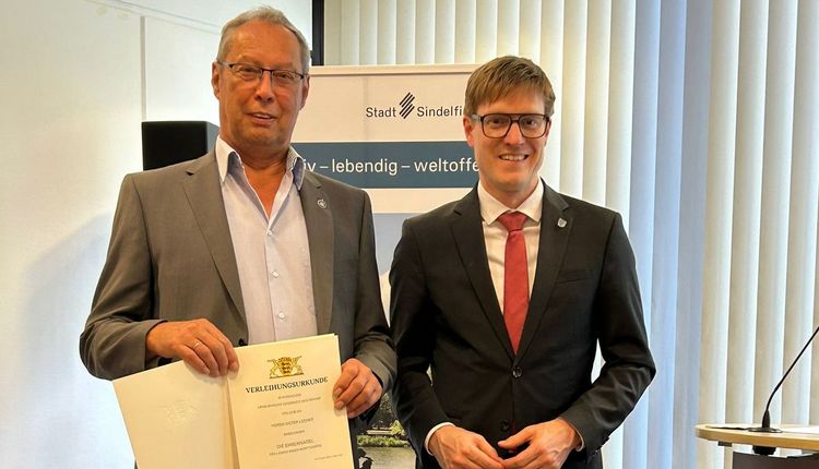 Dieter Locher erhält Ehrennadel des Landes Baden‑Württemberg
