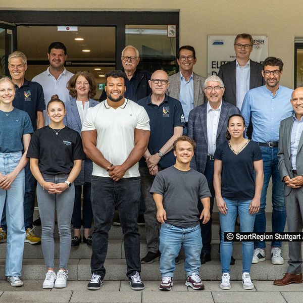 SportRegion Stuttgart übernimmt Patenschaft für zwölf Talente
