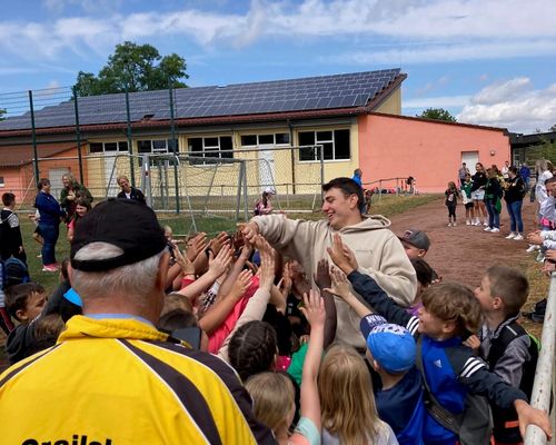 Letzte WLV Kinderleicht-Athletik VOR ORT Station 2023 in Crailsheim