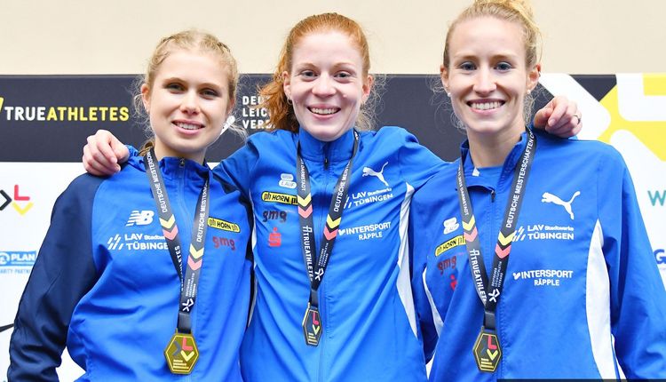 Medaillenübersicht der DM Cross