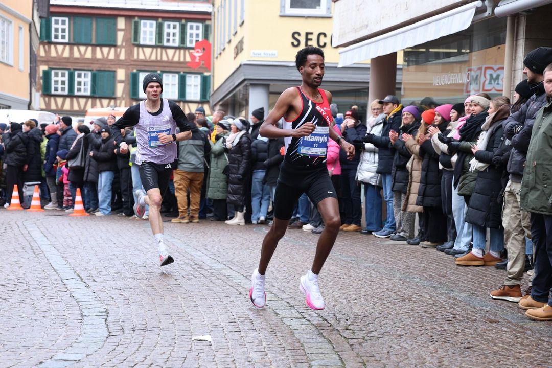 Rekorde beim traditionellen Dreikönigslauf in Schwäbisch Hall