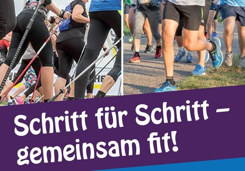 Laufen – Walking – Nordic Walking: TREFF-Angebote bekannt und attraktiv machen!