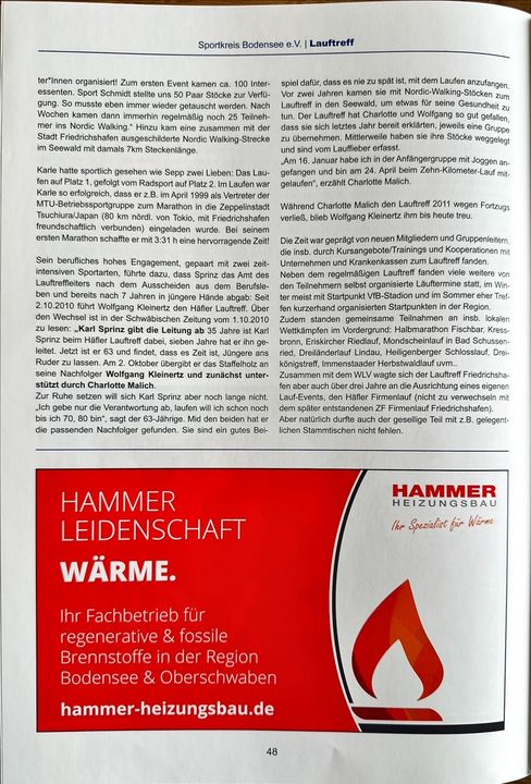 50 Jahre Lauftreff Friedrichshafen