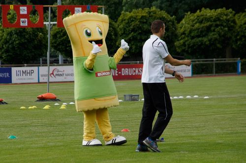 Kinderleichtathletik vor Ort am 28. Juni 2018 in Stuttgart-Degerloch