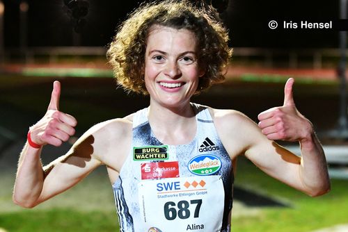 Starke 10-Kilometer-Zeit für Alina Reh beim Heimspiel in Ulm