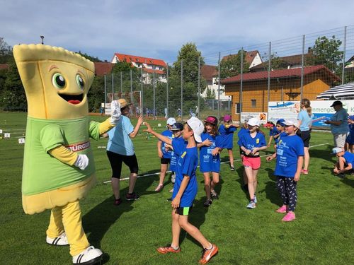 WLV Kinderleicht-Athletik VOR ORT: 140 begeisterte Kinder in Oberrot