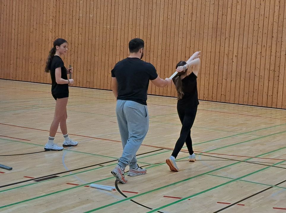 Luca Mazzei sorgt für die richtige Vorspannung ...