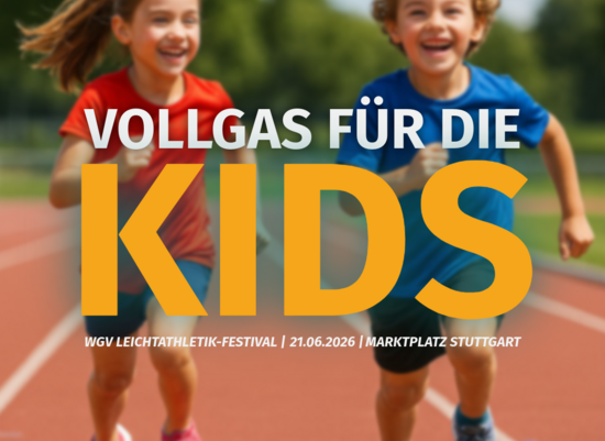 Kinderleichtathletik beim WGV Festival – Bewegung, Spaß und Action mitten in Stuttgart