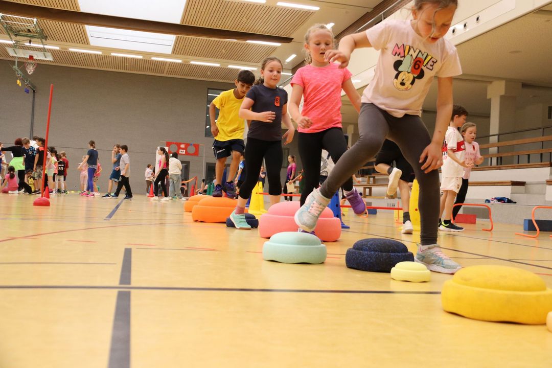 Leichtathletik-Highlight vor den Pfingstferien an den Grundschulen Geislingen und Heimsheim