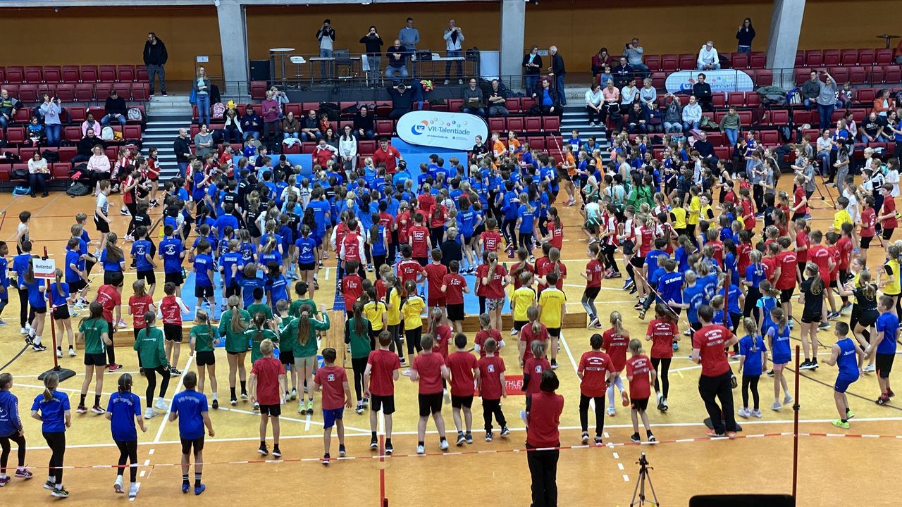„Ein Fest der Kinderleichtathletik“: Begeisterung beim VR-Pokal Kinderleichtathletik des WLV in der SCHARRena Stuttgart