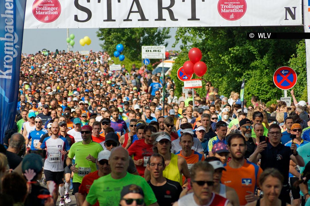 Trollinger Marathon Heilbronn am 8. Mai 2022