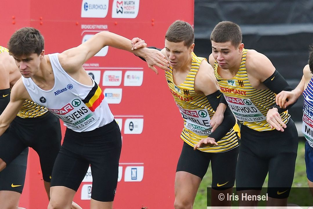 Cross-EM 2023 Brüssel: Zweimal Team-Silber für DLV-Nachwuchsläuferinnen