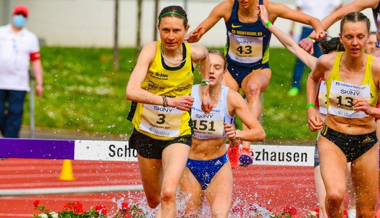 Top-Leistungen von Burkard und Mihambo