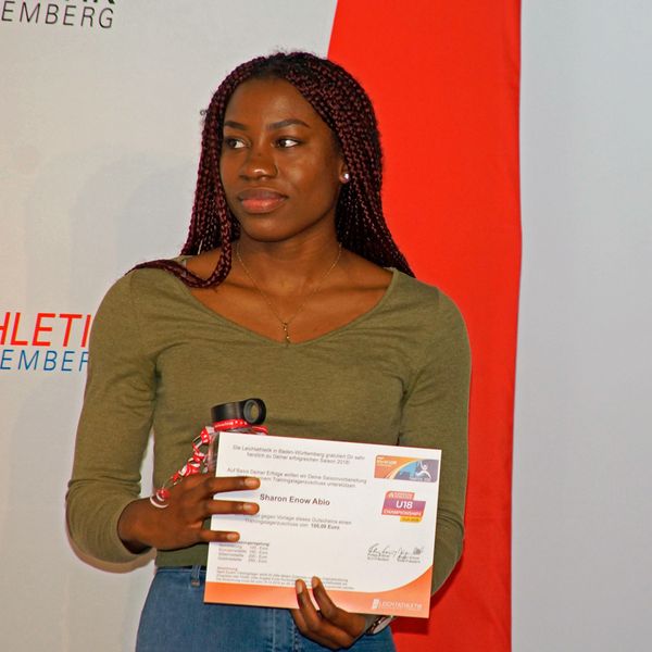 Ehrungsabend Leichtathletik Baden-Württemberg am 1. Dezember 2018 im Kleinkunstkeller in Bietigheim-Bissingen
