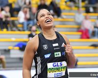 Wird Yemisi Ogunleye (MTG Mannheim) auch in Torun (Polen) jubeln?