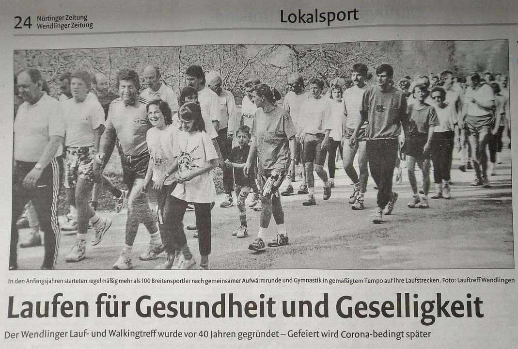 70 Jahre WLV – Die Laufbewegung