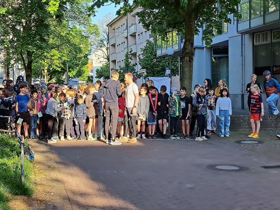 Aufregung vor dem Start