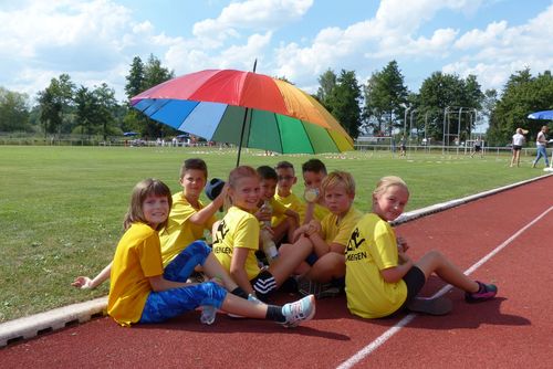 Kinderleichtathletik von ihrer schönsten Seite