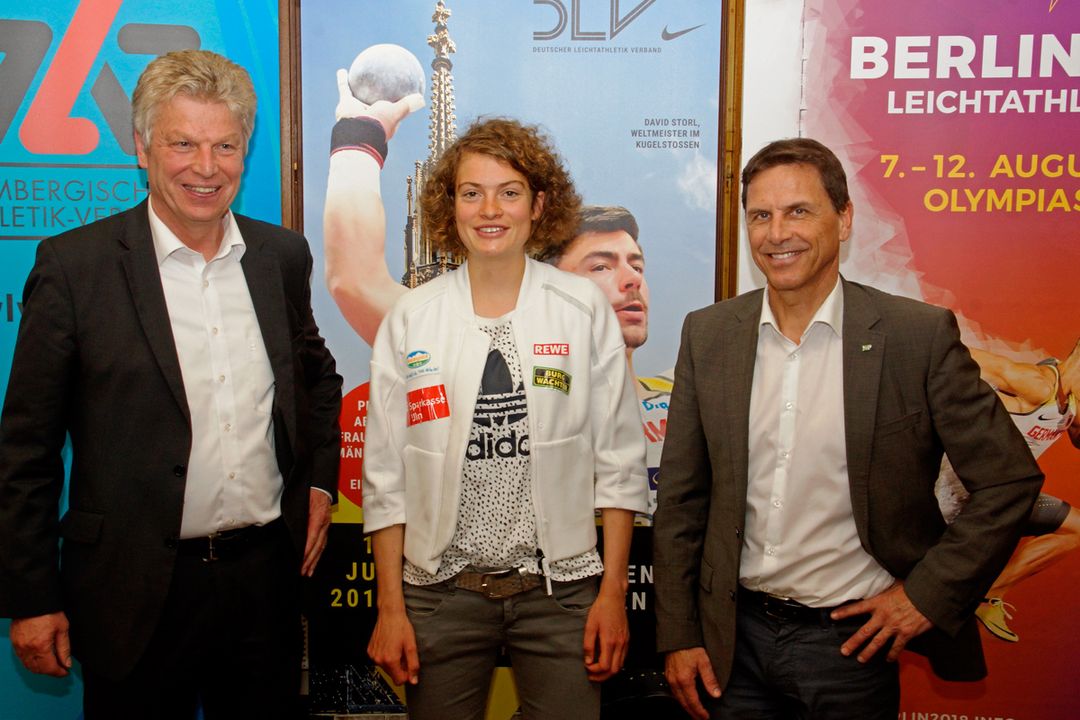 Pressekonferenz Deutsche Meisterschaften 10.000 Meter in Pliezhausen