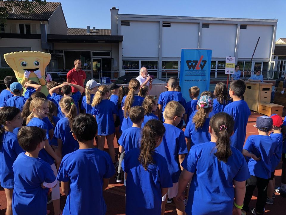 Über 200 Göppinger Kinder erfreuen sich an WLV Kinderleicht-Athletik VOR ORT