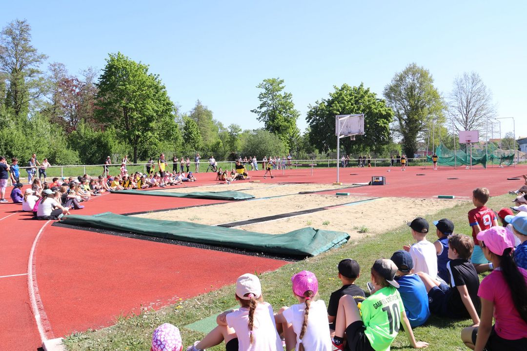 Eröffnungsveranstaltung der Schulprojektreihe „Grundschule trifft Kinderleichtathletik“ in Württemberg