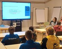 Beim Zeitmanagement-Workshop durfte ausnahmsweise mal das Handy eingesetzt werden ;-)