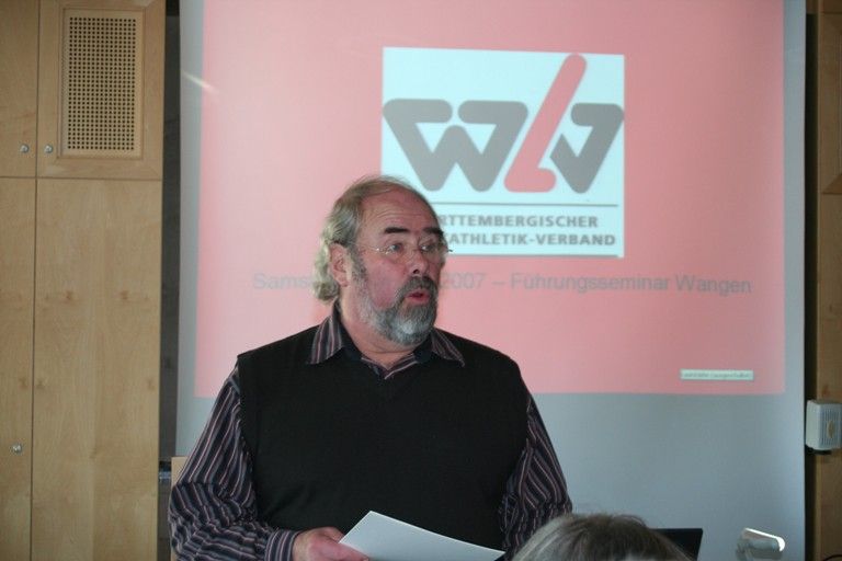 Trauer um WLV-Ehrenpräsident Fred Eberle