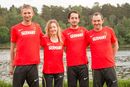 Die Baden-Württembergische Vertretung bei der Team-EM im Gehen in Tschechien (v.l.): Carl Dohmann, Bianca Maria Dittrich, Nathaniel Seiler und Robert Ihly