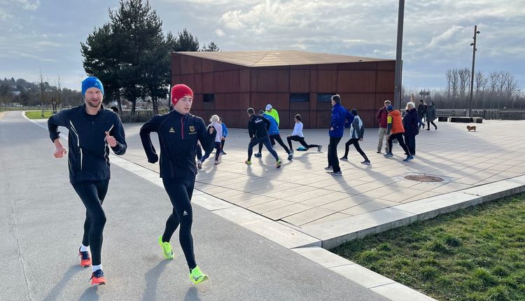 Stützpunkttraining für Gehsportbegeisterte