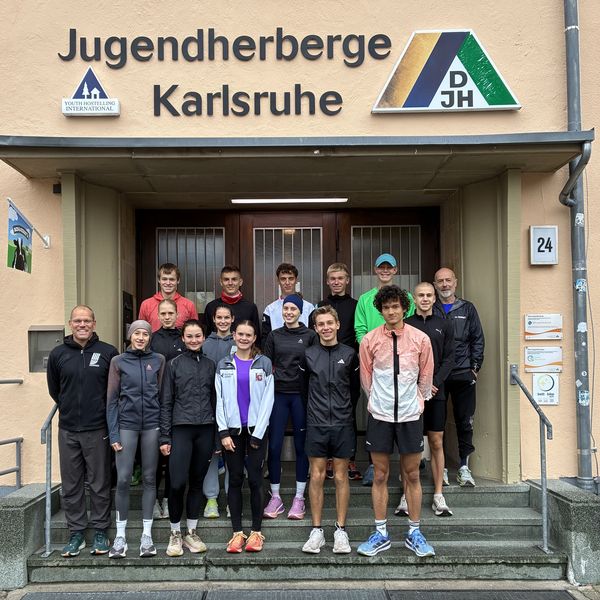 Kaderlehrgang der Läufer in Karlsruhe