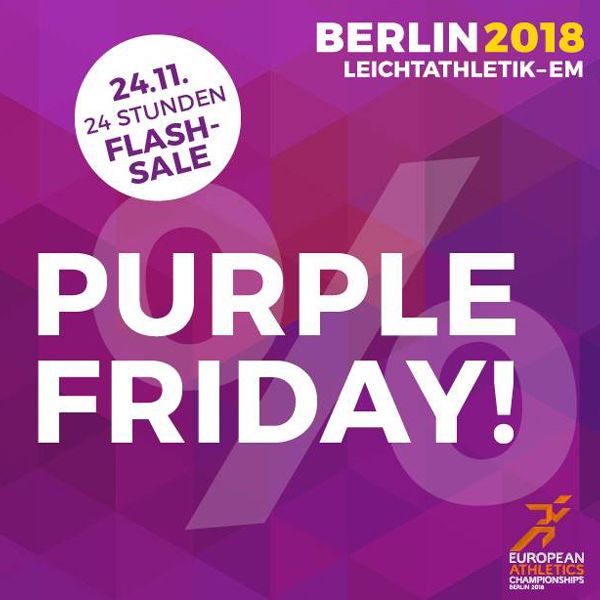 Purple Friday EM 2018 Berlin