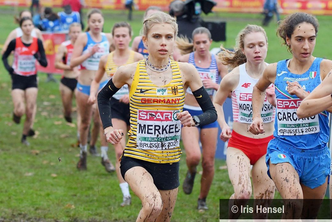 Cross-EM 2023 Brüssel: Zweimal Team-Silber für DLV-Nachwuchsläuferinnen