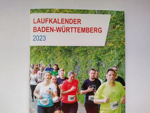 Laufkalender Baden-Württemberg 2023 ist erschienen
