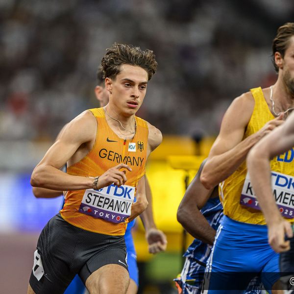 Alexander Stepanov (VfL Sindelfingen) im Vorlauf über 800 Meter