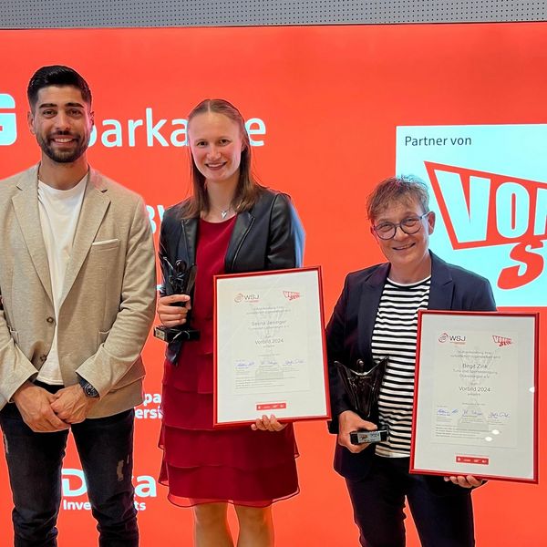 Selina Jesinger als „VORBILD des Jahres 2024" geehrt