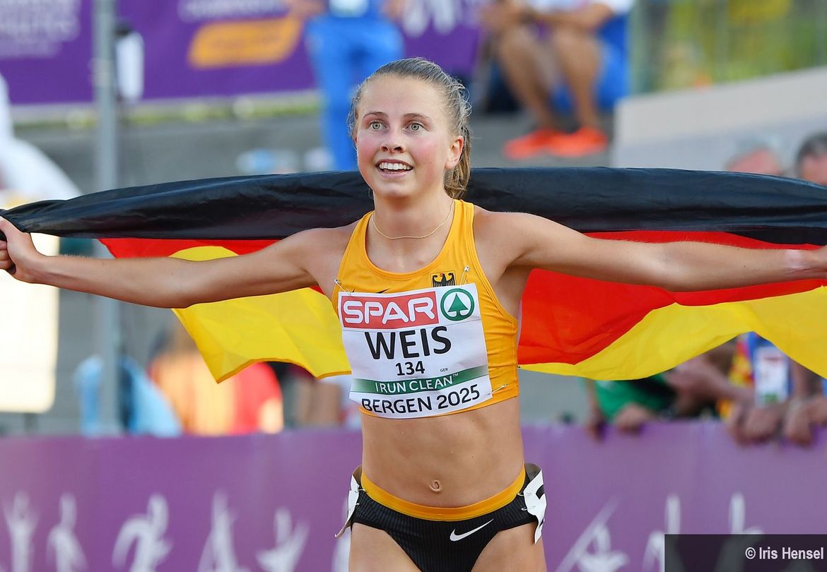 U23-EM Bergen Tag 2 | Kira Weis couragiert zu Silber 