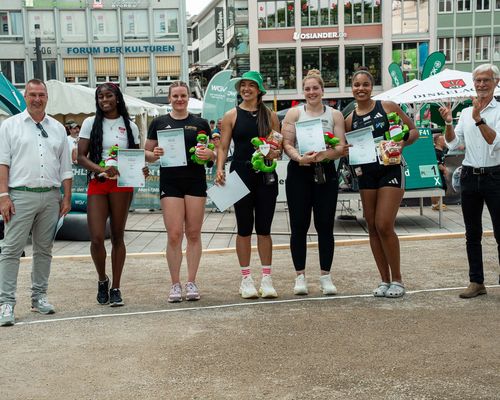 Leichtathletik mitten in der Stadt: Rund 2.000 Besucher beim WGV Leichtathletik-Festival