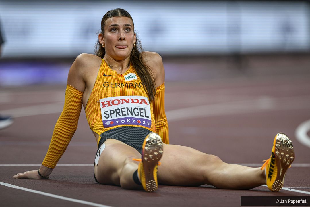 WM Tokio 2025 Tag 7 | Sandrina Sprengel (LG Steinlach-Zollern) nach Tag eins des WM-Siebenkampfs in den Top Ten