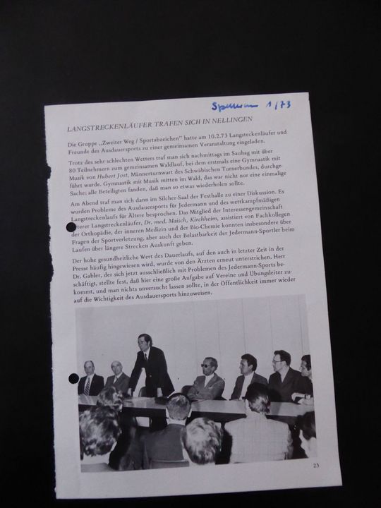 70 Jahre WLV – Die Laufbewegung