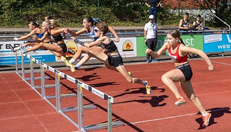 Mit deutscher Bestleistung: Anni Marcard