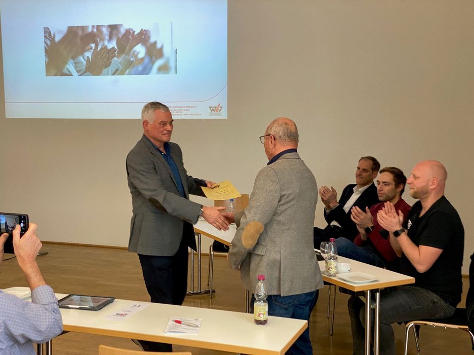 Neue WLV-Ehrenmitglieder Ursula Jetter-Vogt & Gerhard Müller
