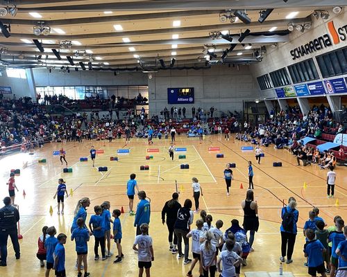 „Ein Fest der Kinderleichtathletik“: Begeisterung beim VR-Pokal Kinderleichtathletik des WLV in der SCHARRena Stuttgart