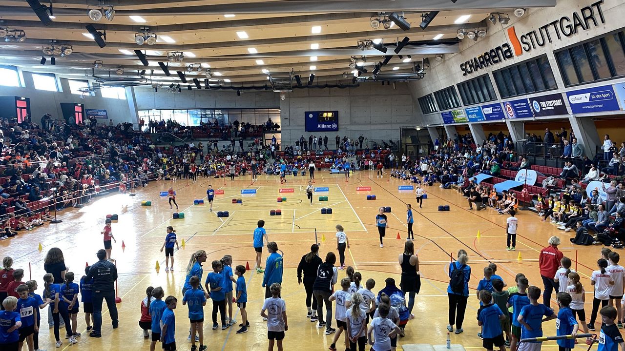 „Ein Fest der Kinderleichtathletik“: Begeisterung beim VR-Pokal Kinderleichtathletik des WLV in der SCHARRena Stuttgart
