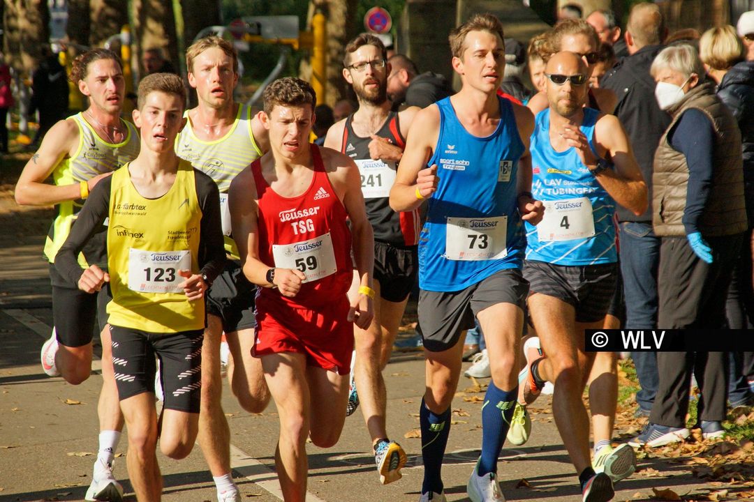 Baden-Württembergische Straßenlaufmeisterschaften 10 Kilometer am 10. Oktober 2021 in Heilbronn