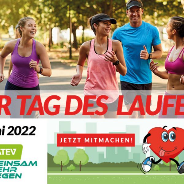 Am 1. Juni ist Tag des Laufens